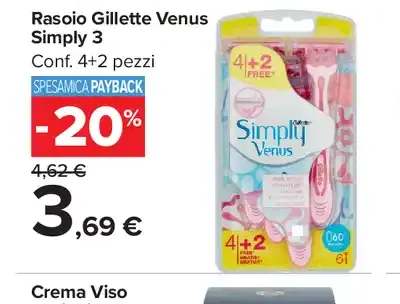 Rasoi Gillette Venus Simply 3