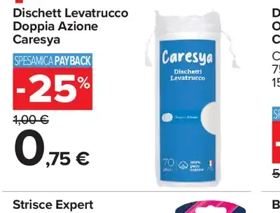 Dischetti Levatr trucco Caresya