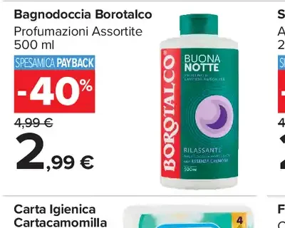Bagnodoccia Borotalco