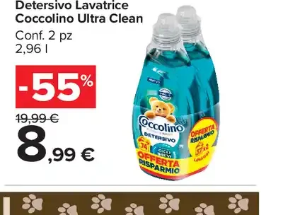 Detersivo Lavatrice Coccolino Ultra Clean