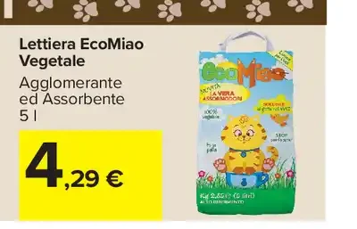 Lettiera EcoMiao Vegetale