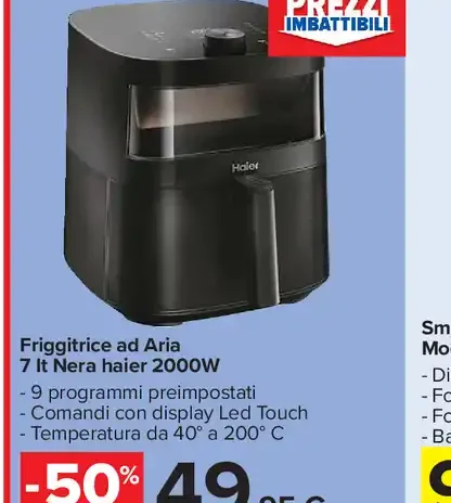 Friggitrice ad Aria Haier