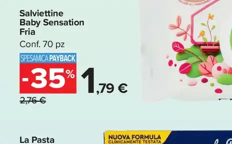 Salviettine Baby Sensation