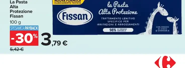 Pasta alta protezione