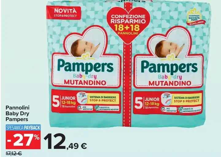 Pannolini Baby Dry