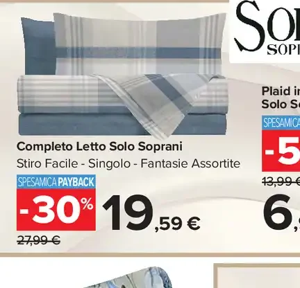 Completo letto Solo Soprani
