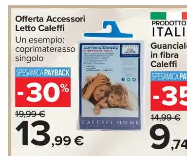 Coprimaterasso Caleffi