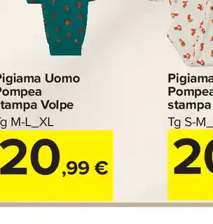 Pigiama uomo