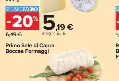 Caciottina caseificio di Pasquo