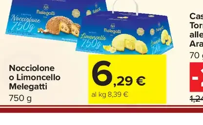 Nocciolone o Limoncello Melegatti