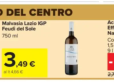 Malvasia Lazio IGP Feudi del Sole