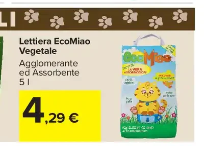 Lettiera EcoMiao Vegetale