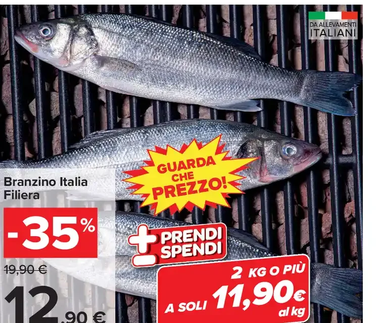 Branzino Italia Fileira