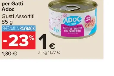 Alimento Umido per Gatti Adoc