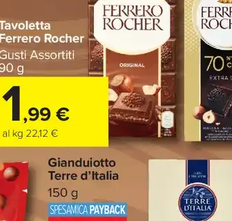 Tavoletta Ferrero Rocher