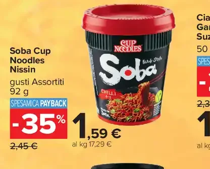 Soba Cup Noodles