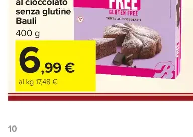 Torta al cioccolato senza glutine Bauli