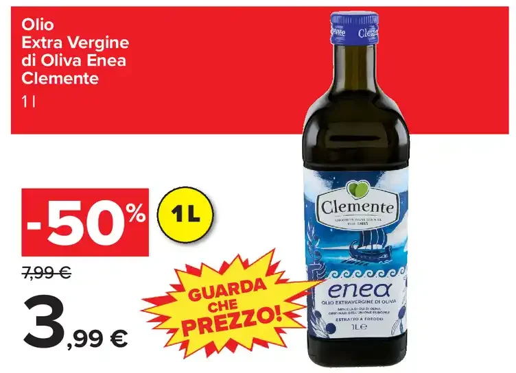Olio Extra Vergine di Oliva Enea Clemente