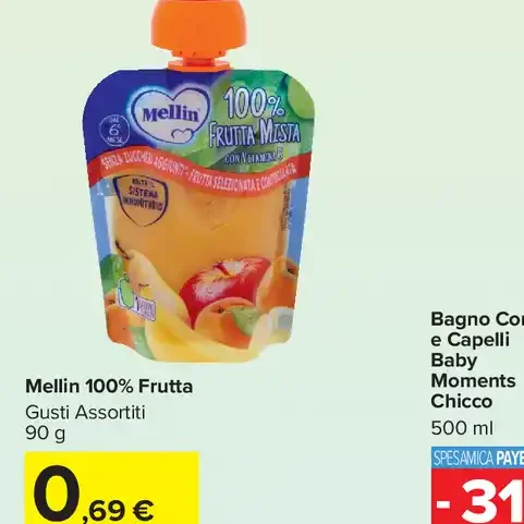 Mellin 100% Frutta