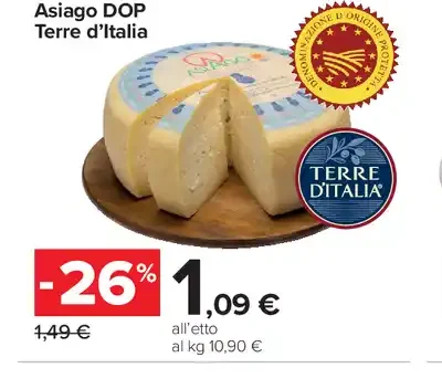 Asiago DOP