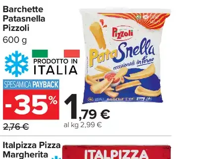 Barchette Patasnella Pizzoli
