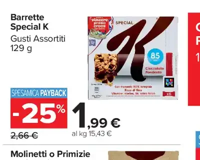 Barrette Special K Gusti Assortiti