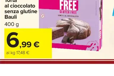 Torta al cioccolato senza glutine Bauli