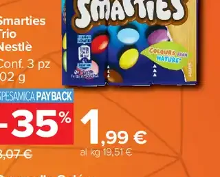 Smarties Trio Nestlé