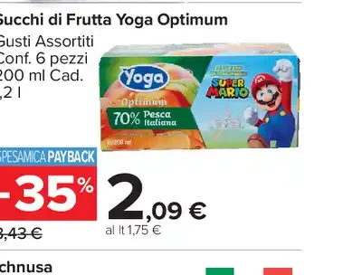 Succhi di Frutta Yoga Optimum