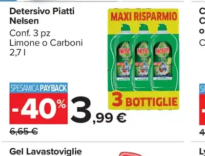 Detersivo Piatti Nelsen