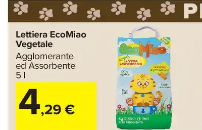 Lettiera EcoMiao Vegetale