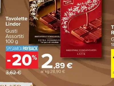 Tavolette Lindor
