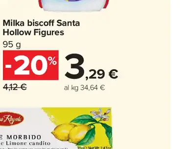 Milka Biscoff Santa