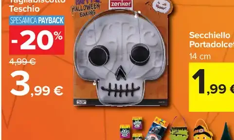 Tagliabiscotto Teschio