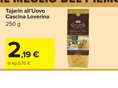 Tajarin all’Uovo