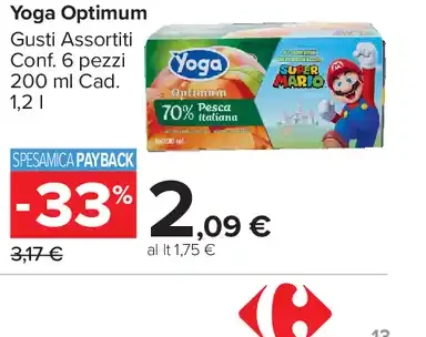 Succhi di Frutta Yoga Optimum