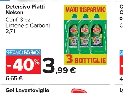 Detersivo Piatti Nelsen