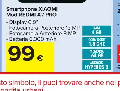 Smartphone Xiaomi Redmi A7 Pro