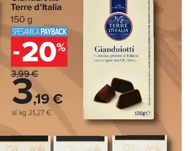 Gianduiotto Terre d’Italia