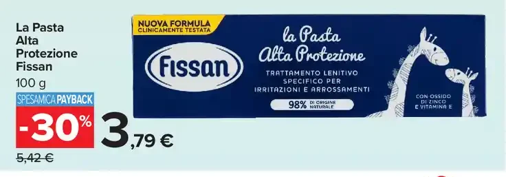 Pasta alta protezione