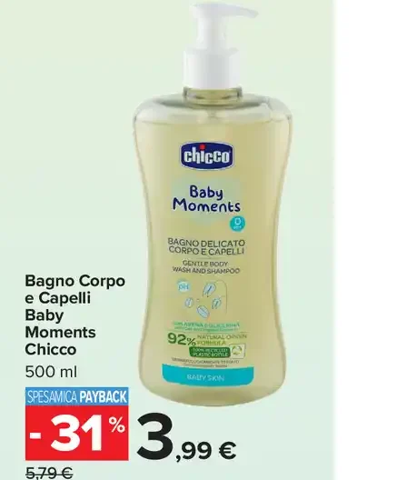 Bagno corpo e capelli Baby Moments