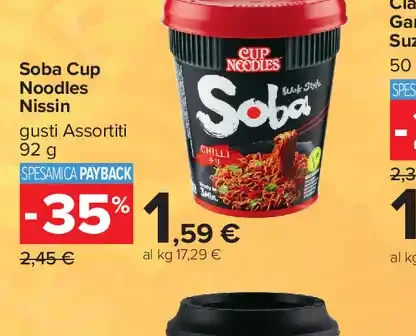 Soba Cup Noodles