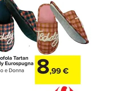 Pantofole tartan