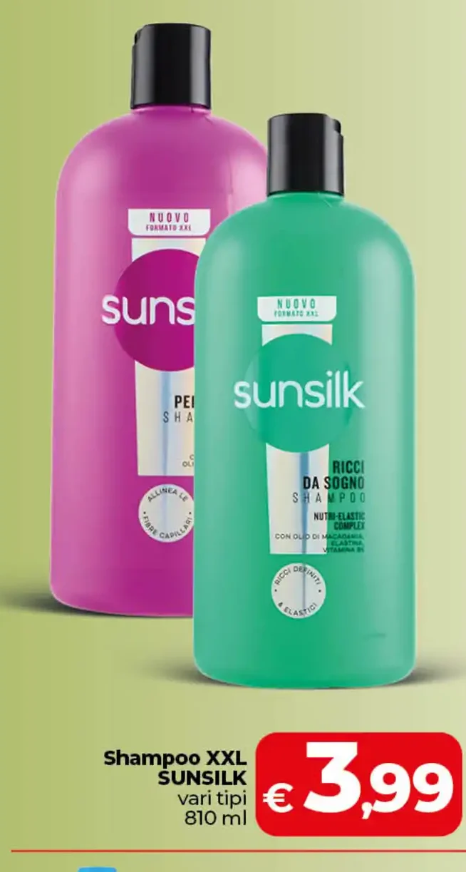 Shampoo Sunsilk vari tipi
