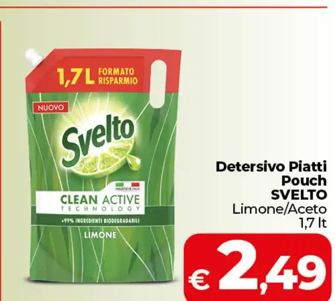 Detersivo piatti Svelto pouch