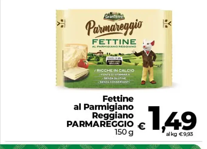 Fettine Parmigiano Reggiano