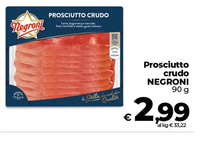 Prosciutto crudo