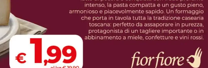 Pecorino Toscano Fior Fiore