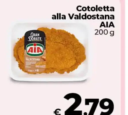 Cotoletta alla Valdostana