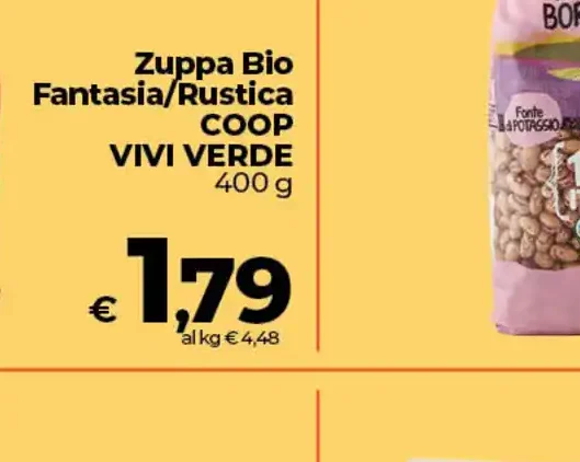 Zuppa Bio Fantasia/Rustica Coop Vivi Verde